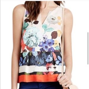 HD in Paris Elsie Floral Peplum Top sz 00